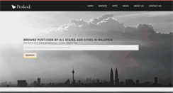 Desktop Screenshot of poskod.com